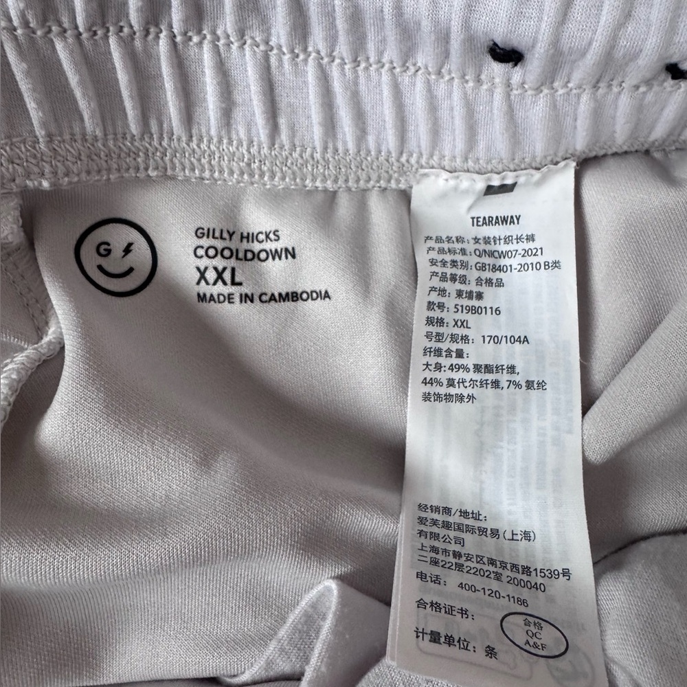 Gilly Hicks (Hollister) Size XXL Cooldown Pants in “Stone” - Picture 8 of 9